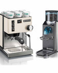 Rancilio Silvia V6 Espresso Machine and Rocky Grinder Combo