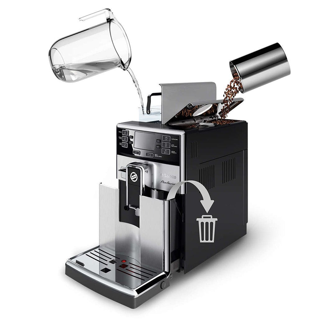 Saeco Espresso Machines Saeco PicoBaristo Super-Automatic Espresso Machine JL-Hufford