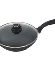 Swiss Diamond Skillets & Frying Pans 10.25" (2.4 Qt) Swiss Diamond XD Nonstick Edge Stir Fry Pan with Lid JL-Hufford