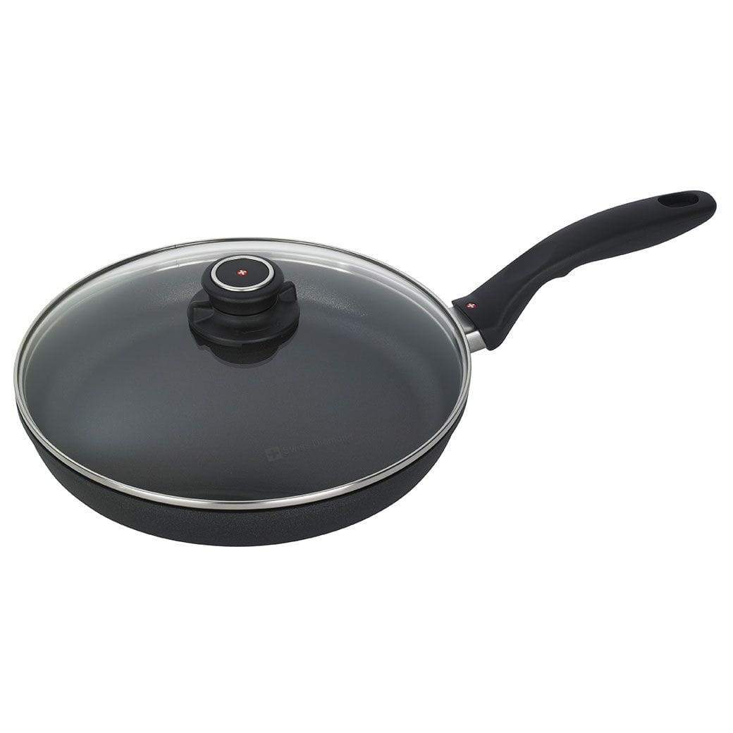 Swiss Diamond Skillets &amp; Frying Pans 10.25&quot; / With Lid Swiss Diamond XD Nonstick Fry Pan JL-Hufford