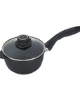 Swiss Diamond Saucepans 6.3" (1.4 Qt) Swiss Diamond XD Nonstick Sauce Pan with Lid JL-Hufford