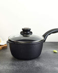 Swiss Diamond Saucepans 6.3" (1.4 Qt) Swiss Diamond XD Nonstick Sauce Pan with Lid JL-Hufford