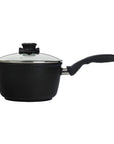 Swiss Diamond Saucepans 6.3" (1.4 Qt) Swiss Diamond XD Nonstick Sauce Pan with Lid JL-Hufford