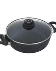 Swiss Diamond Bakers & Casseroles 9.5" (5 Qt) Swiss Diamond XD Nonstick Round Casserole with Lid JL-Hufford