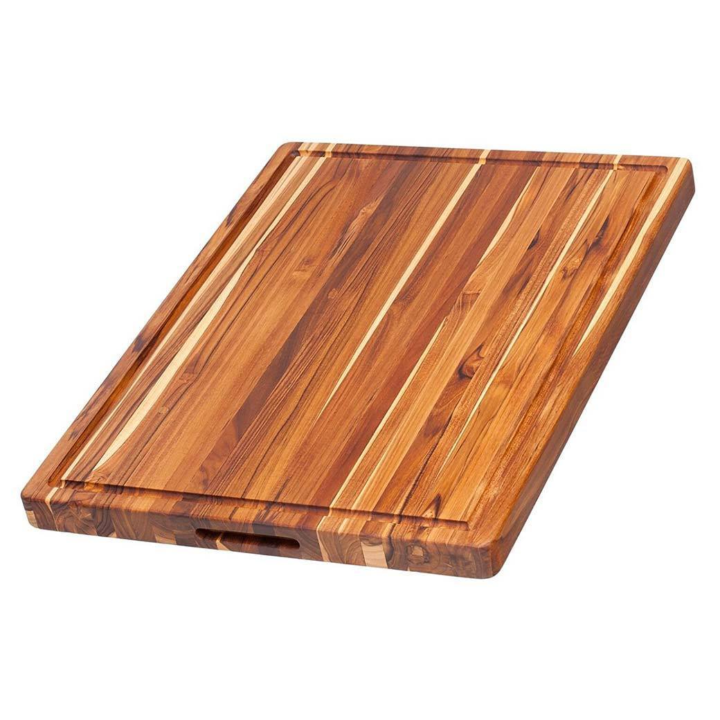 Teakhaus Edge Grain Carving Board with Juice Canal