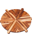 TeakHaus Cutting Boards Proteak Antipasto and Pizza Serving Platter JL-Hufford