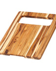 TeakHaus Cutting Boards Proteak Edge Grain Chop and Serve, 15.5" x 12" x 0.75" JL-Hufford