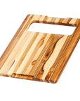 TeakHaus Cutting Boards Proteak Edge Grain Chop and Serve, 15.5" x 12" x 0.75" JL-Hufford