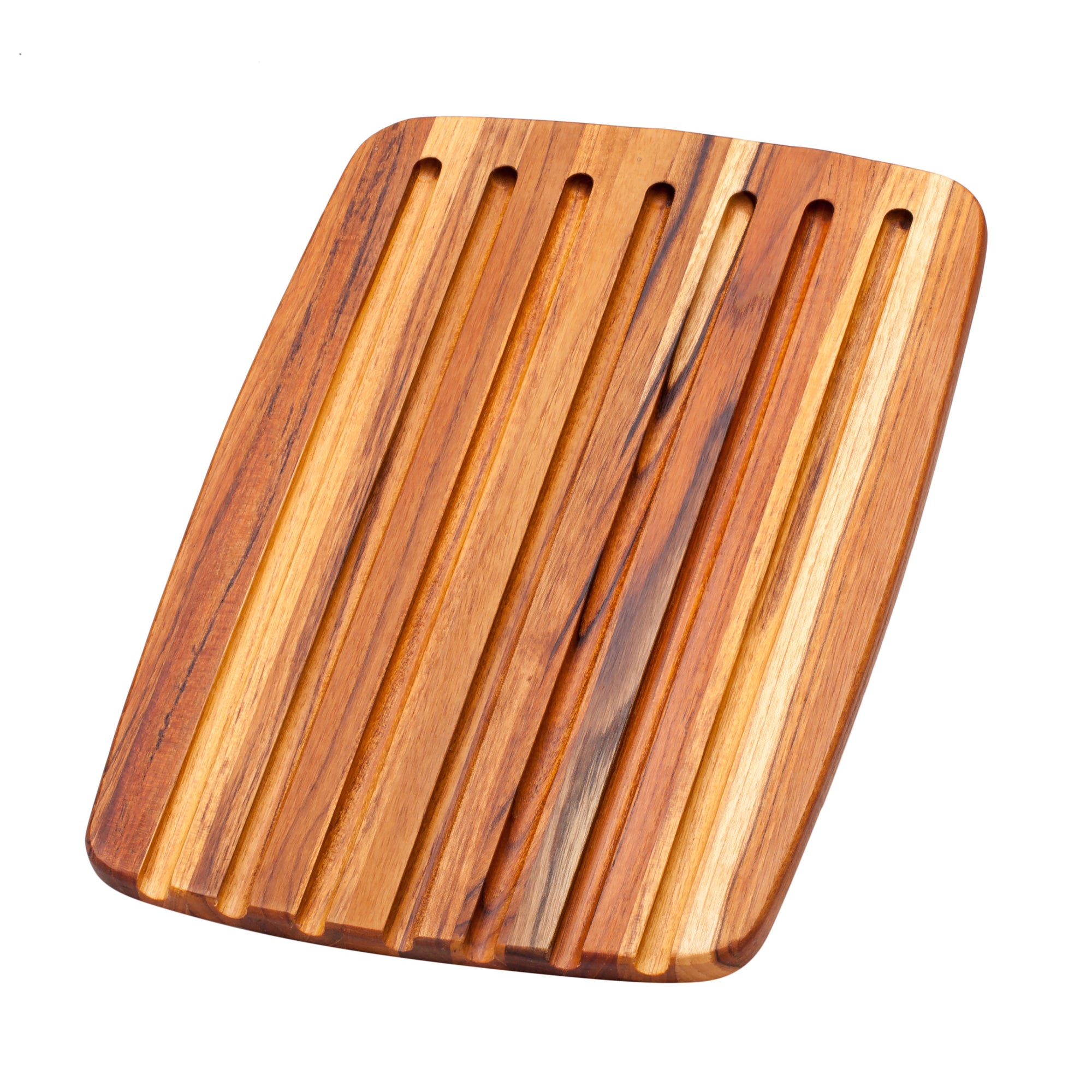 TeakHaus Cutting Boards Proteak Edge Grain Essential Rectangle Bread Board, 16&quot; x 11&quot; x 0.55&quot; JL-Hufford