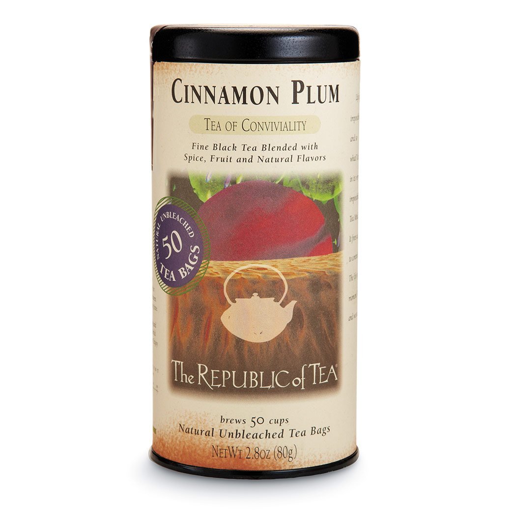 The Republic of Tea Gourmet Teas The Republic of Tea Cinnamon Plum Bags JL-Hufford