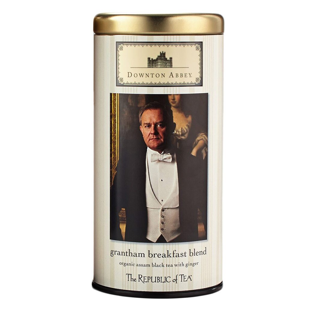 The Republic of Tea Gourmet Teas The Republic of Tea Downton Abbey Grantham Breakfast Blend Tea Bags JL-Hufford