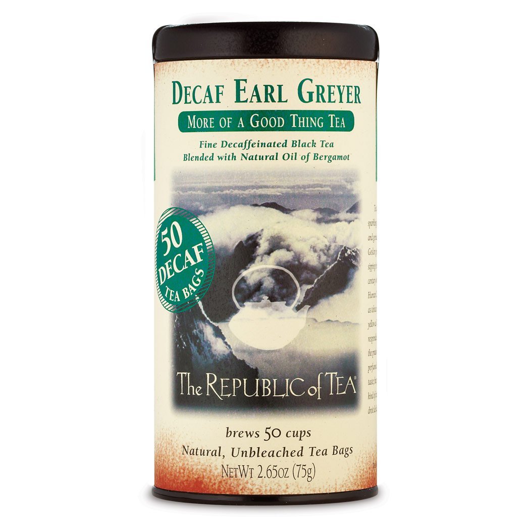 The Republic of Tea Gourmet Teas The Republic of Tea Earl Greyer Decaf Bags 50 Ct. JL-Hufford