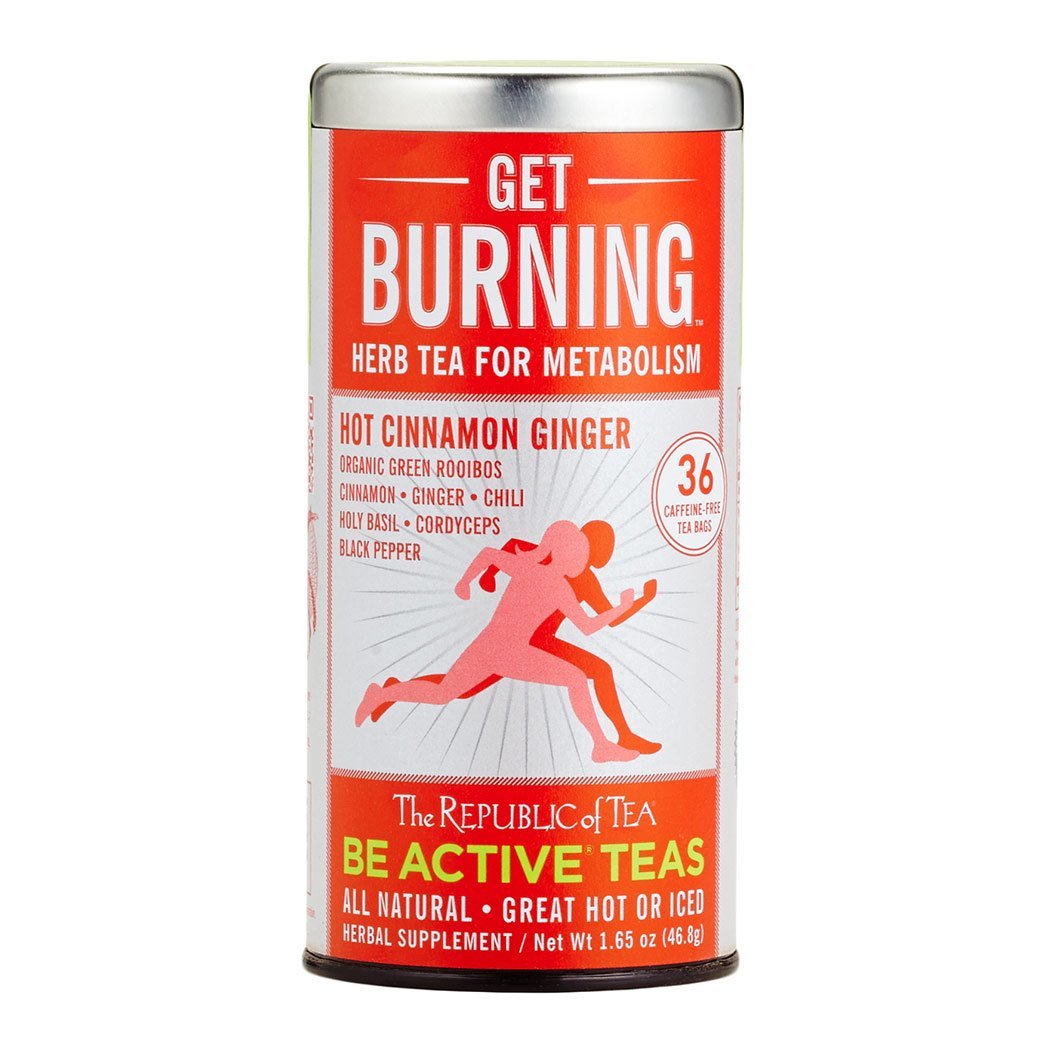 The Republic of Tea Gourmet Teas The Republic of Tea Get Burning - Herb Tea for Metabolism 36 Ct. JL-Hufford