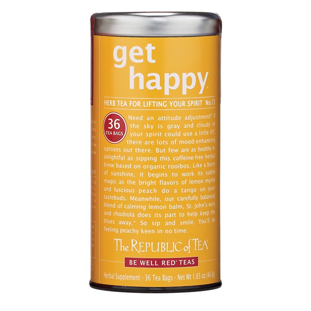 The Republic of Tea Gourmet Teas The Republic of Tea get happy - No. 13 Tea for Lifting Your Spirits 36 Ct. JL-Hufford