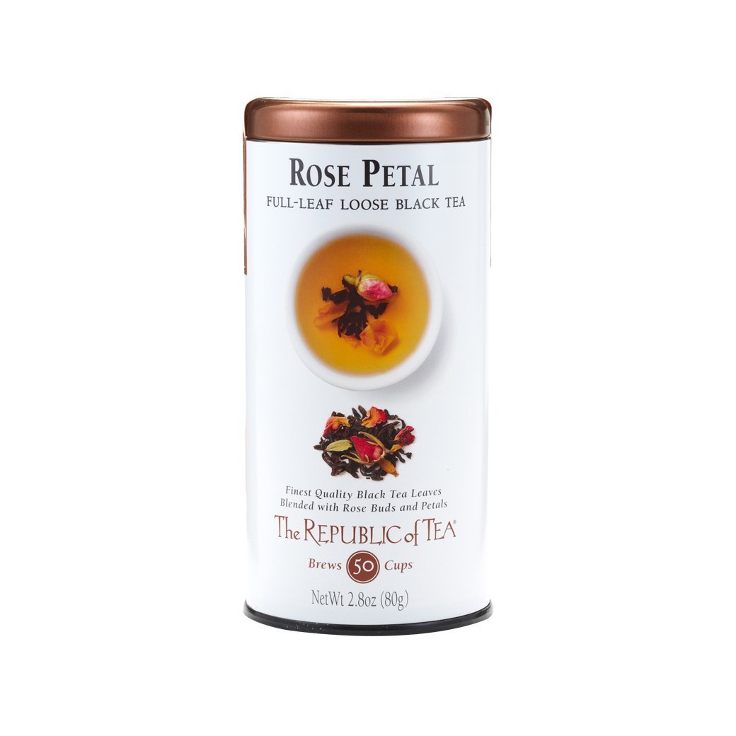 The Republic of Tea Gourmet Teas The Republic of Tea Rose Petal Full-Leaf, 2.8oz JL-Hufford