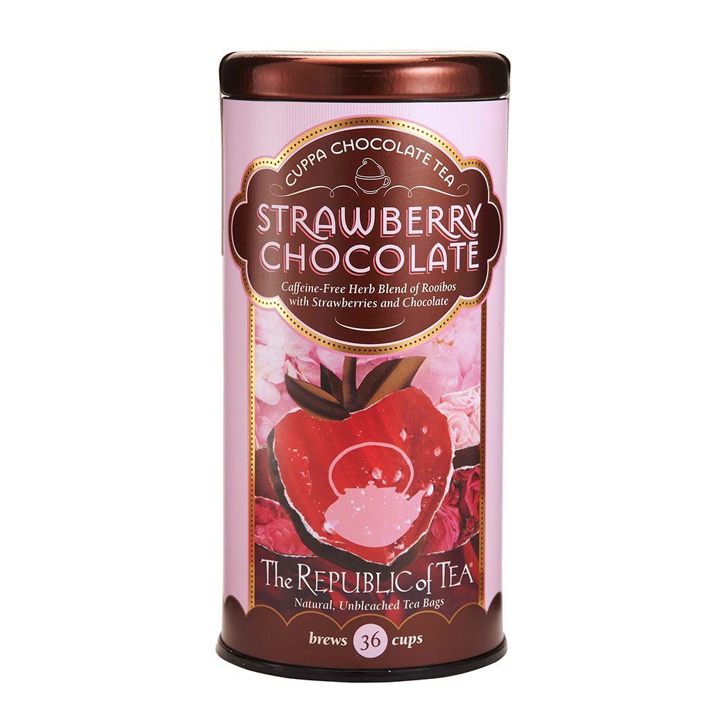 The Republic of Tea Gourmet Teas The Republic of Tea - Strawberry Chocolate Tea Bags, 36 Ct. JL-Hufford