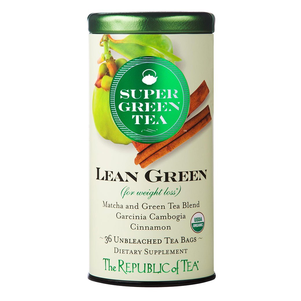 The Republic of Tea Gourmet Teas The Republic of Tea Super Green Lean Green Tea Bags JL-Hufford