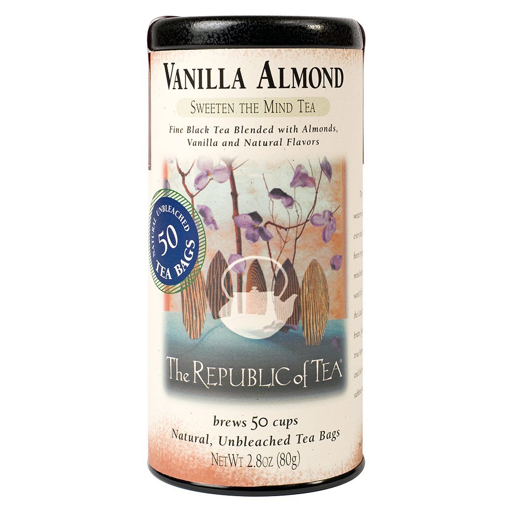 The Republic of Tea Gourmet Teas The Republic of Tea Vanilla Almond Bags JL-Hufford