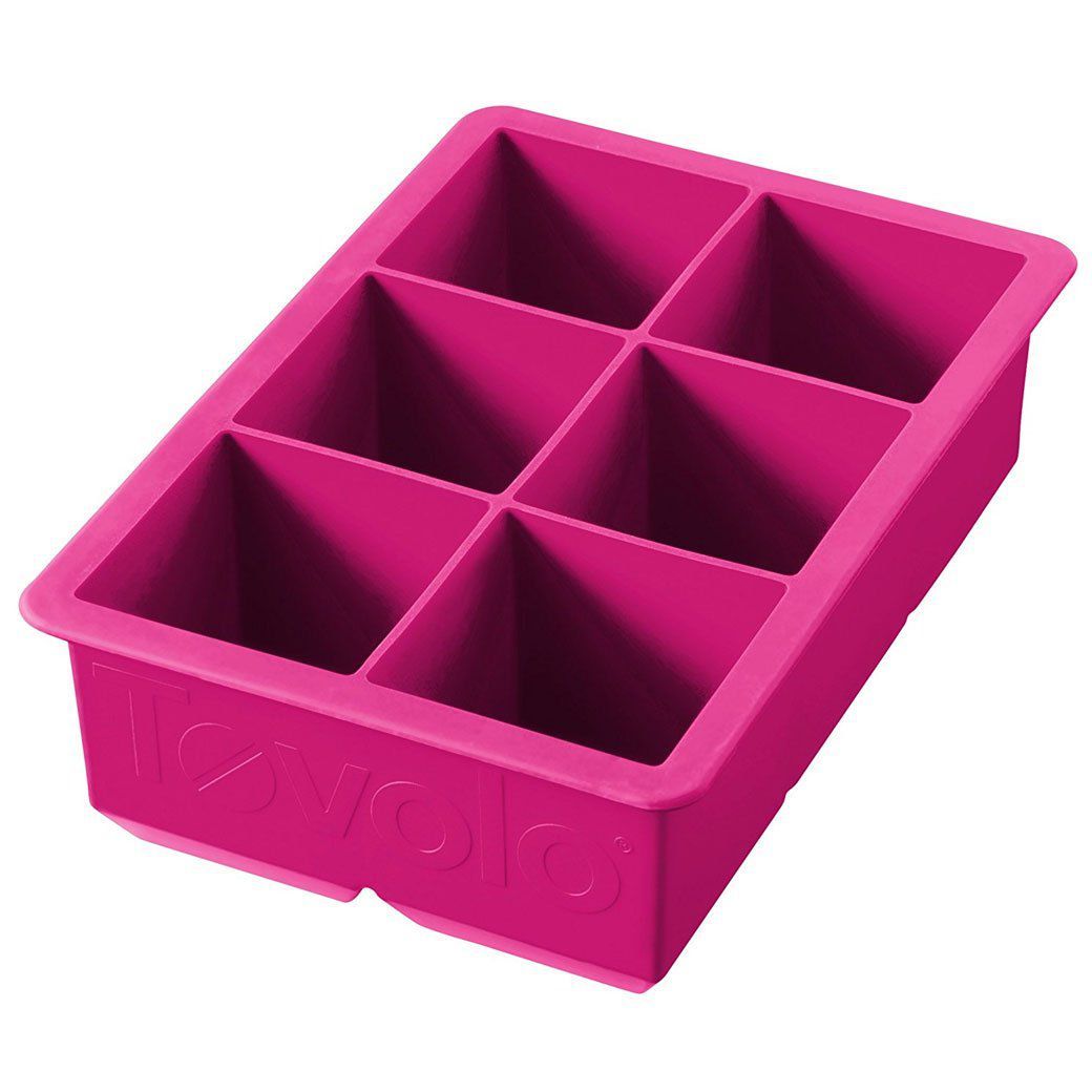 Tovolo Specialty Tools Fuchsia Pink Tovolo King Cube Ice Tray JL-Hufford