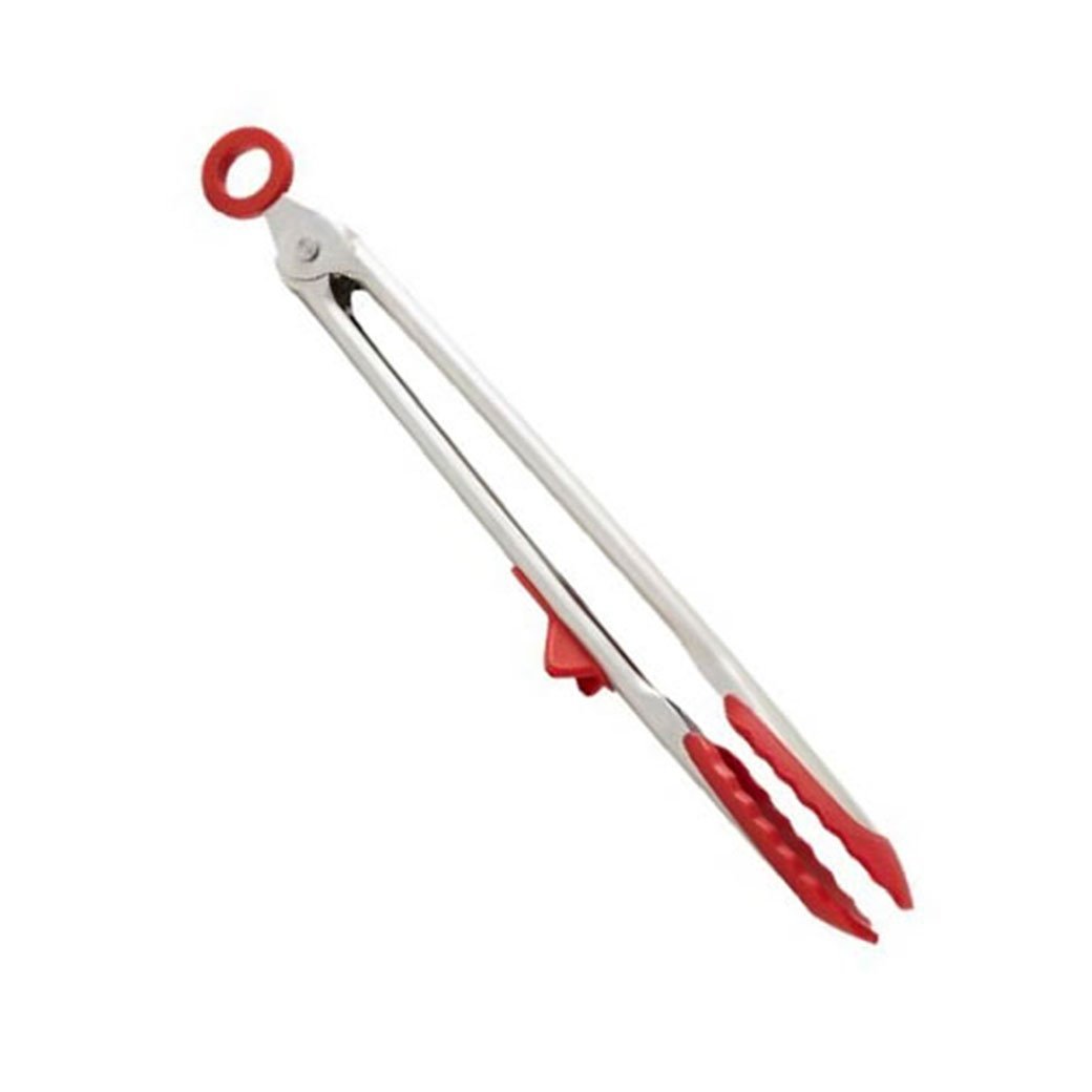 Tovolo Cooking and Serving Utensils Tovolo Tip Top Tongs - Candy Apple Red JL-Hufford